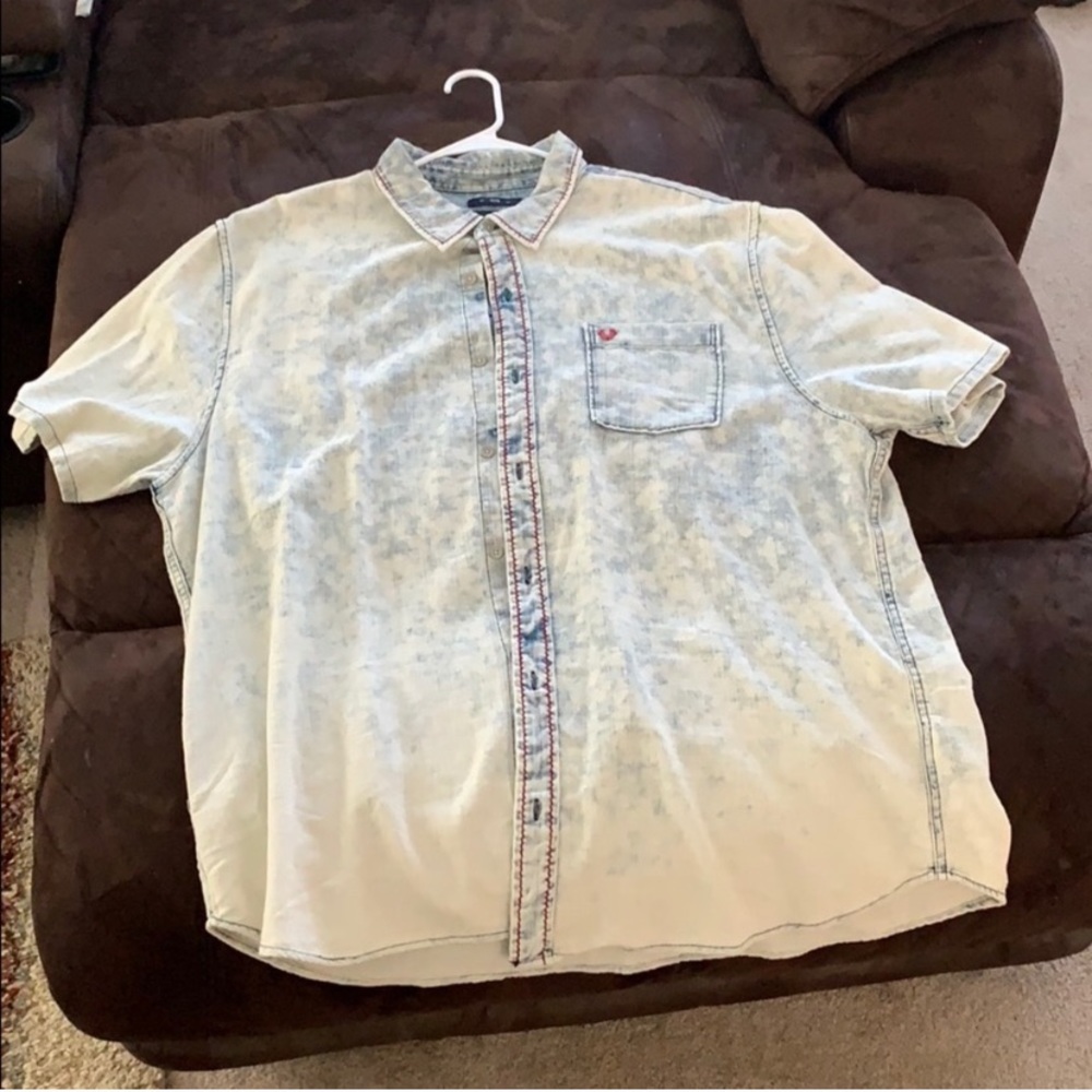 True Religion short sleeve button up